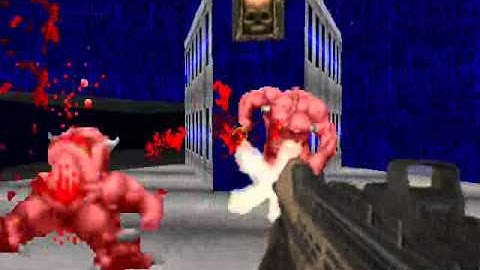 Doom 2 Mod Enemy Territory Quake Wars Weapons Gameplay Part 4/4 Full