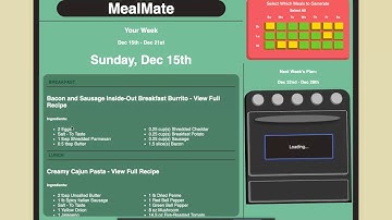 Meal Mate - Flatiron School Rails API Portfolio Project (4)