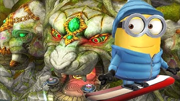 Despicable Me 2 Minion Rush vs Temple Run 2 Lost Jungle Full Gameplay