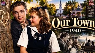 Our Town (1940) Full Movie | William Holden | Classic Hollywood Movie