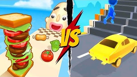 Sandwich Runner vs Shape Shifting Walkthrough Gameplay Part 1