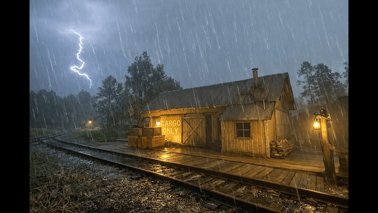 Rain & Thunderstorm Ambience for Coding and Working