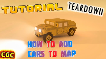 For old 4.6 version TearDown Tutorial 1: How to ADD Cars/Vehicles (MOD install) To MAP