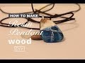 How to make resin pendant wood diy - ehsan beigli How to make resin pendant wood diy - ehsan beigli