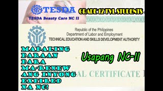 Madaling Paraan para MA- RENEW AND EXPIRED NA NC or NC RENEWAL sa MADALING PARAAN