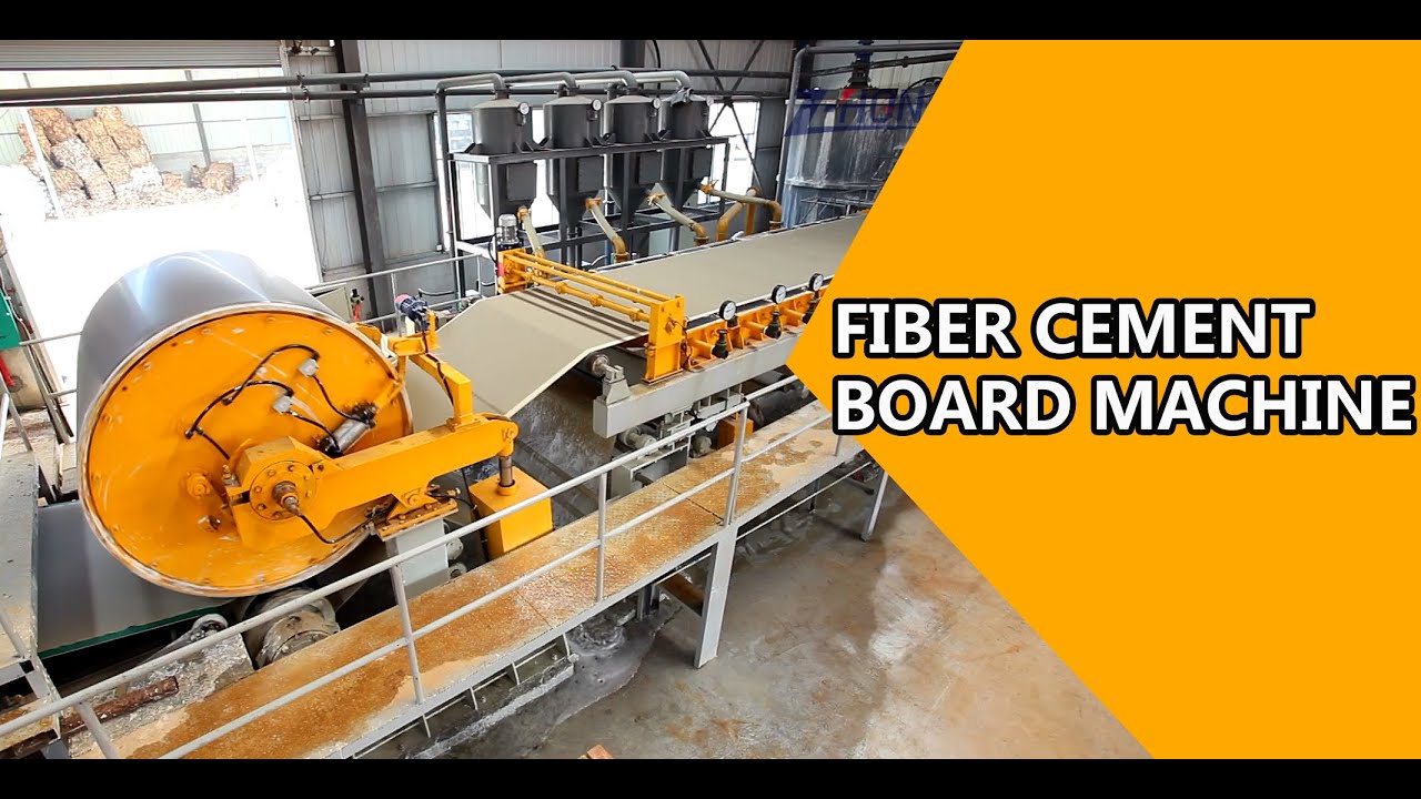 NON-ASBESTOS FIBER CEMENT BOARD MACHINE, CEMENT SLAB CALCIUM SILICATE WALL BOARD PRODUCTION LINE