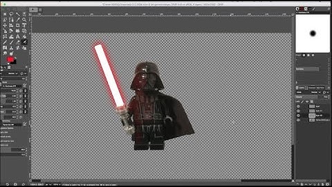 How to make LEGO Lightsaber Effects for FREE | Tutorial | GIMP