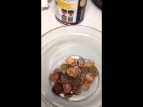 How to clean pennies like new
