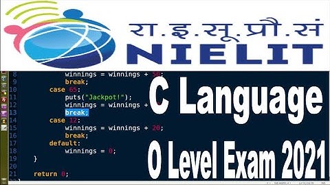 #C Language introduction||Part-1||#O Level Exam Jan-2021|| PDF Notes Purchase