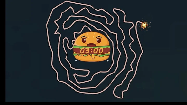 3 Minutes Timer Bomb (Cute Hamburger)🍔