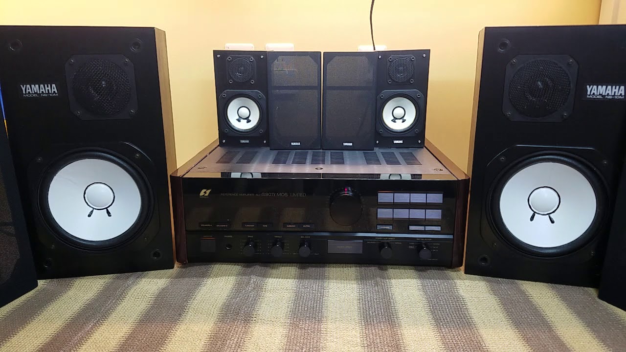 YAMAHA NS-10M AU-α907i MOSLIMITED で鳴らす② - YouTube