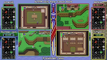 Casual Boots Feb 07 2022. ALTTP Randomizer Daily Race