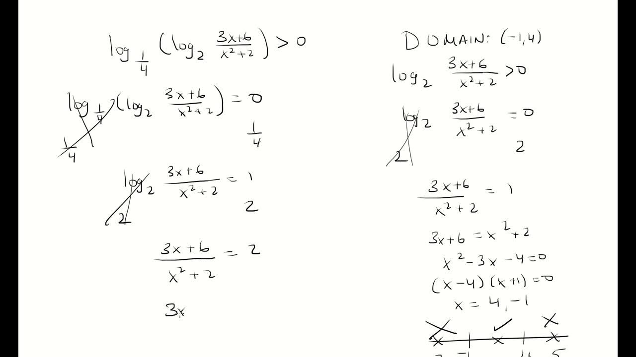 log-1-4-log-2-3-x-6-x-2-2-greater-than-0-youtube