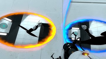 Portal 2 DLC Easter Egg Perpetual Testing Initiative - Freaky Character Model