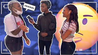 WHAT RACE WOULD YOU NOT DATE AND WHY?PUBLIC INTERVIEW| HIGH SCHOOL EDITION