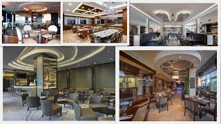 أفضل تصاميم الاسقف للمقاهي والمطاعم  The best ceiling designs for cafes and restaurants
