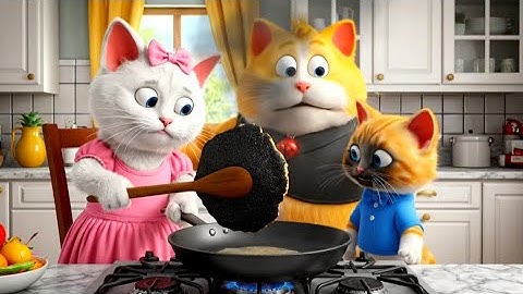 Mèo Con Miu Miu và sự kiên nhẫn ( cùng làm bánh )