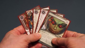 Playing The Corperation of Netrunner The Card Game