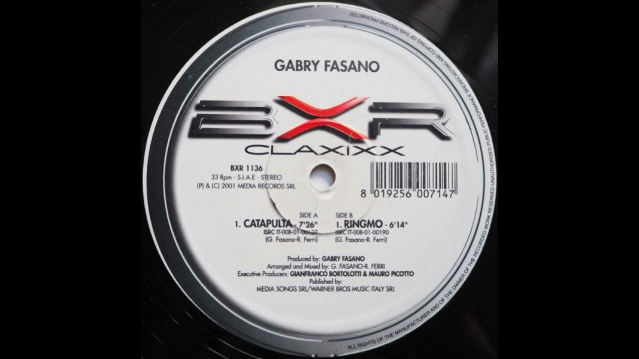 Παρακολούθηση Gabry Fasano - Ringmo - 2001 στο YouTube Παρακολούθηση Gabry Fasano - Ringmo - 2001 στο YouTube