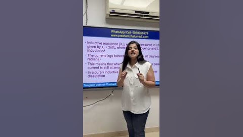 Pure Inductive Circuit || AAI ATC Physics ||💪 #aai #aaiatc  #aaiexam #prashantchaturvedi