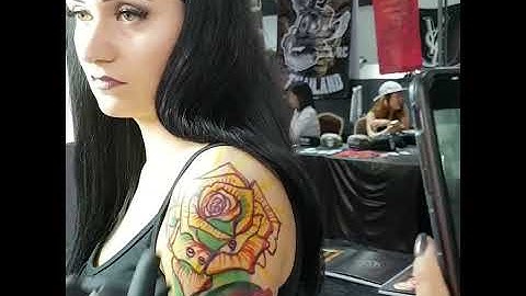 Julian Corpsepainter Tattoo - Using Squidster for all his sketches