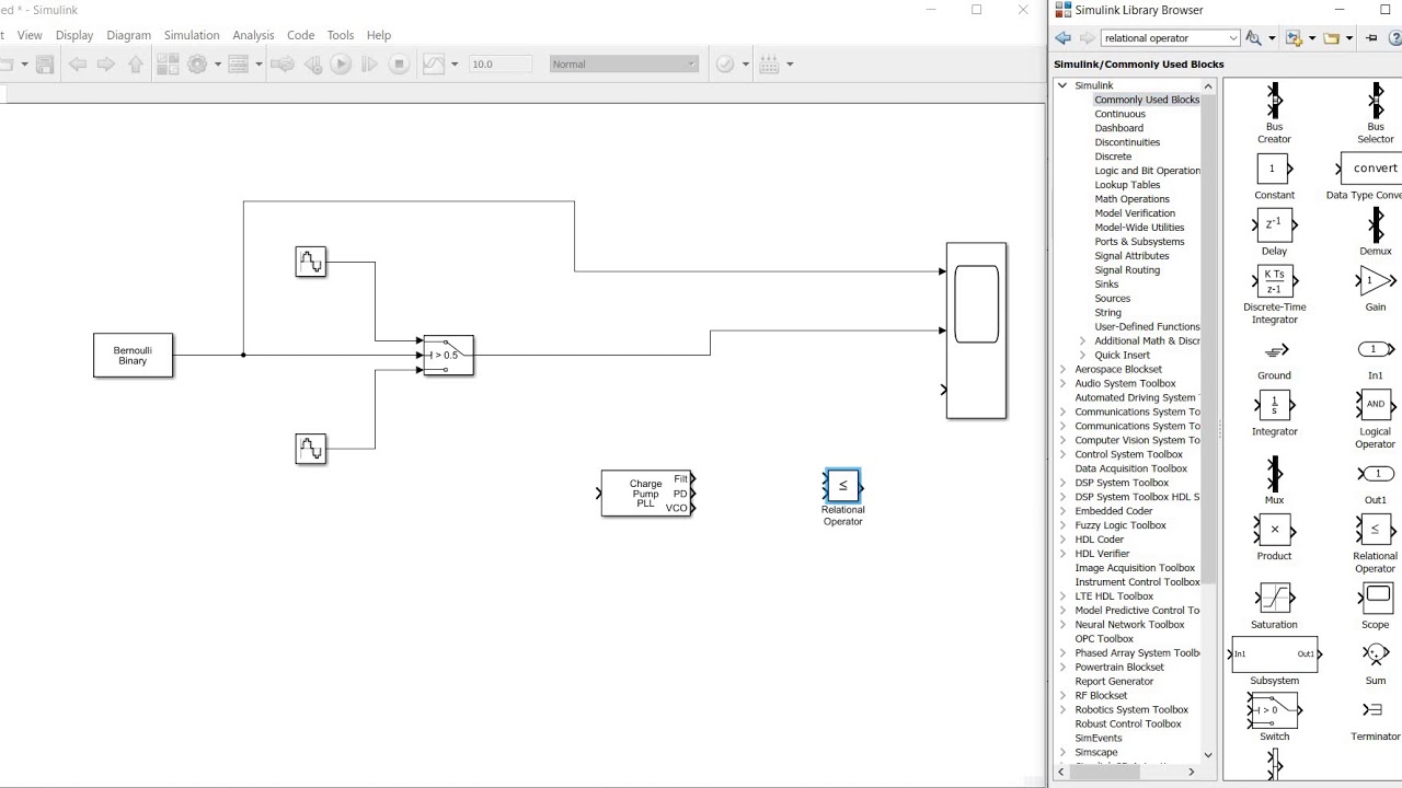 fsk modulation in matlab simulink