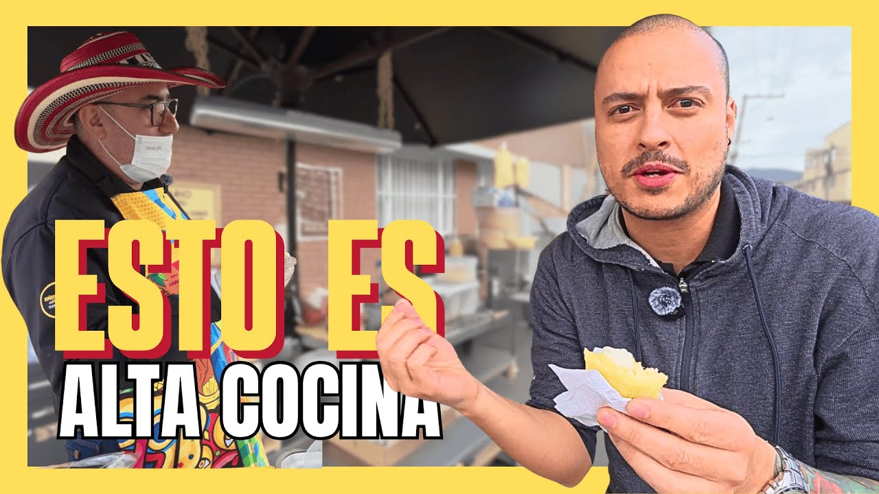 ¡No es un chef, es un mago! Los fritos costeños más increíbles de Bogotá 🔥