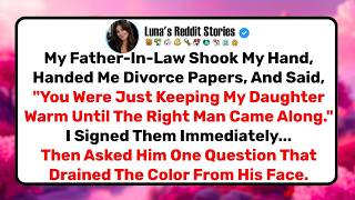 My Father-In-Law Handed Me Divorce Papers At Dinner... He Forgot Who Was Backing His $2.3M Loan