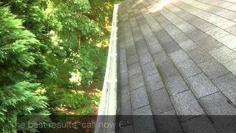 How to clean gutters fast and easy