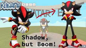 KoGaMa - Making Shadow in Boom style! (avatar transformation)