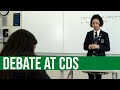  a history of debate success at cds