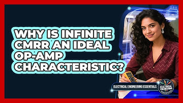 Why Is Infinite CMRR An Ideal Op-Amp Characteristic?