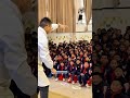 When bubbles are charged, the children are shocked when they see bubbles are charged. Science an