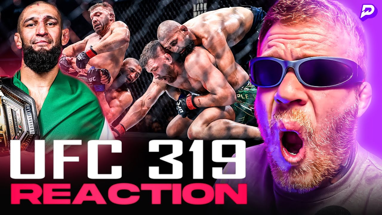 "KHAMZAT IS TOO GOOD!" Khamzat Chimaev vs Dricus Du Plessis UFC 319 LIVE REACTION!