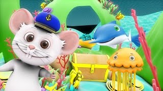 A Sailor Went To Sea Sea Sea | Rhymes for Kids | Nursery Rhymes Songs Collection | Funny Baby Songs