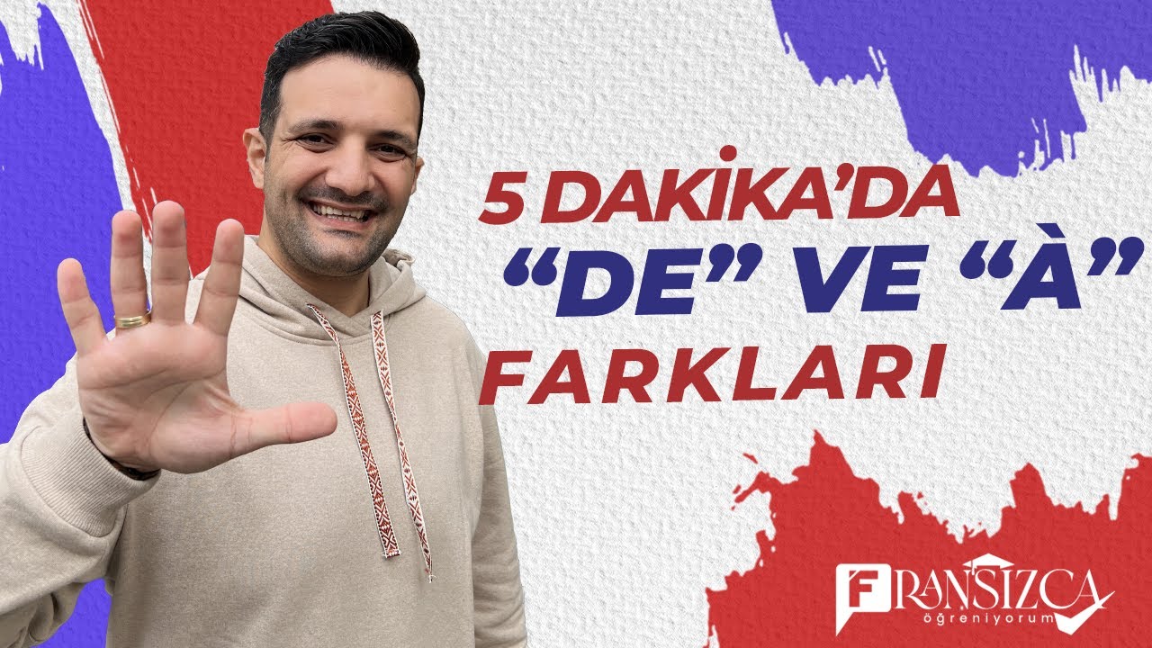 5 Dakikada de ve à Bağlaçlarının Farklarını Anlayacaksınız ! 🥳