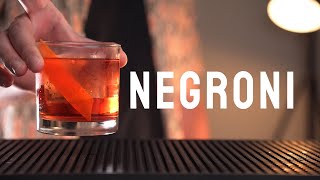 НЕГРОНИ | NEGRONI - рецепт коктейля с джином