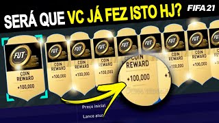 COMO CONSEGUIR MAIS MOEDAS NO FIFA 21 ULTIMATE TEAM | FIFA TRADE CHANNEL - em breve FIFA 22