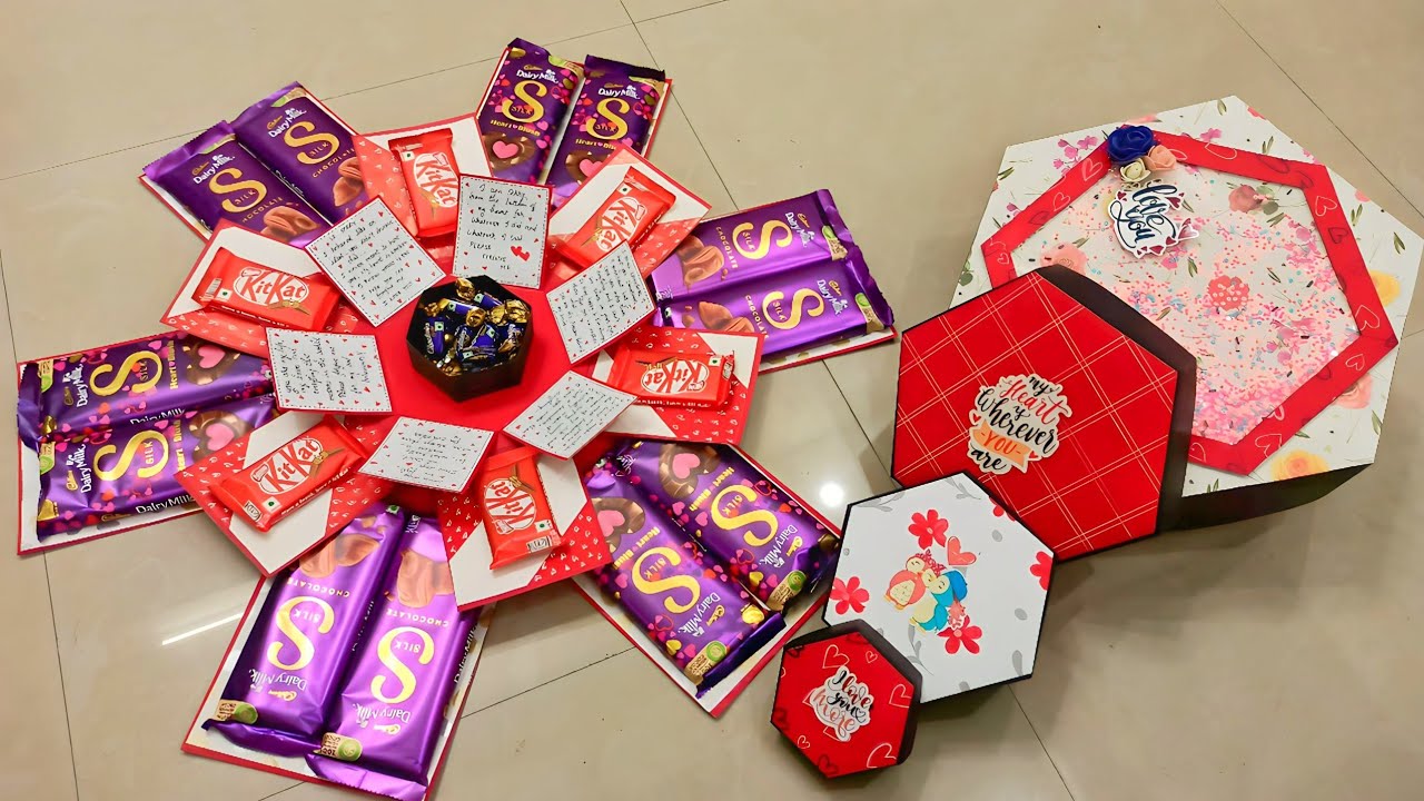 Jumbo Size Dairy Milk Silk Chocolate Exlosion Box Surprise Gift Box For jumbo-size-dairy-milk-silk-chocolate-exlosion-box-surprise-gift-box-for