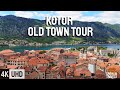 Kotor, Montenegro 🇲🇪 - Old Town Walking Tour [4K 60FPS]