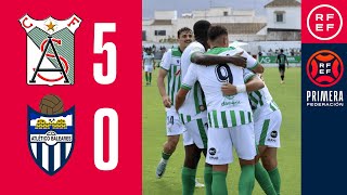 Resumen #PrimeraFederación | Atlético Sanluqueño 5-0 Atlético Baleares | Jornada 4, Grupo 2