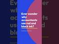 Why Red and Black Ink? #AccountingTips, #MoneyHacks, #LearnAccounting, #FinanceFun