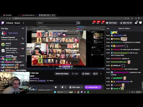 StableRonaldo Calls out xQc for putting himself on S Tier