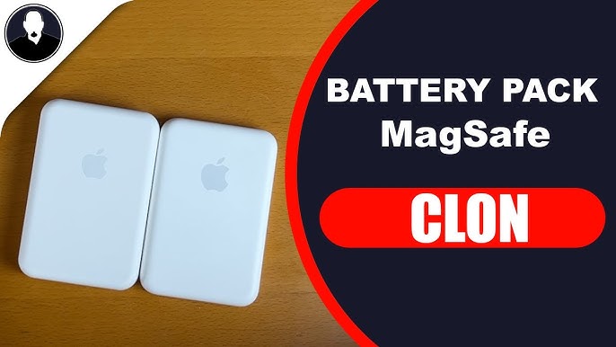 Así se ve una batería MagSafe de 10,000 mAh pegada al iPhone: una