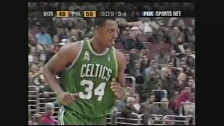 Paul Pierce 24 Points 5 Ast @ 76ers, 2001-02.