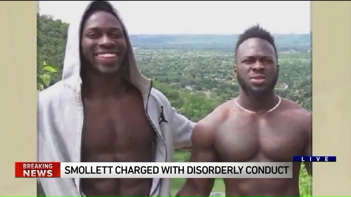 Jussie Smollett charged with disorderly conduct for filing false police report