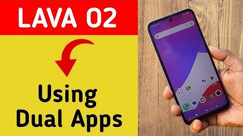 Lava O2 me dual App kaise banaye, how to set app lock in Lava O2