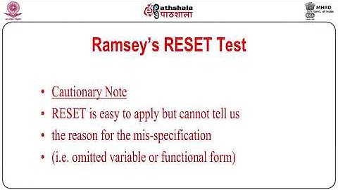 M-14. Specification Error-II