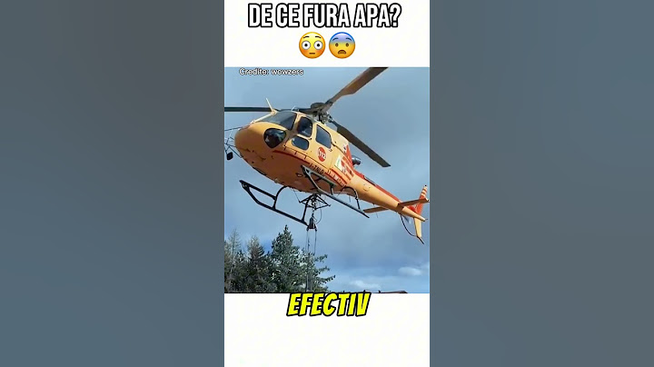 De Ce Fura Apa 😳