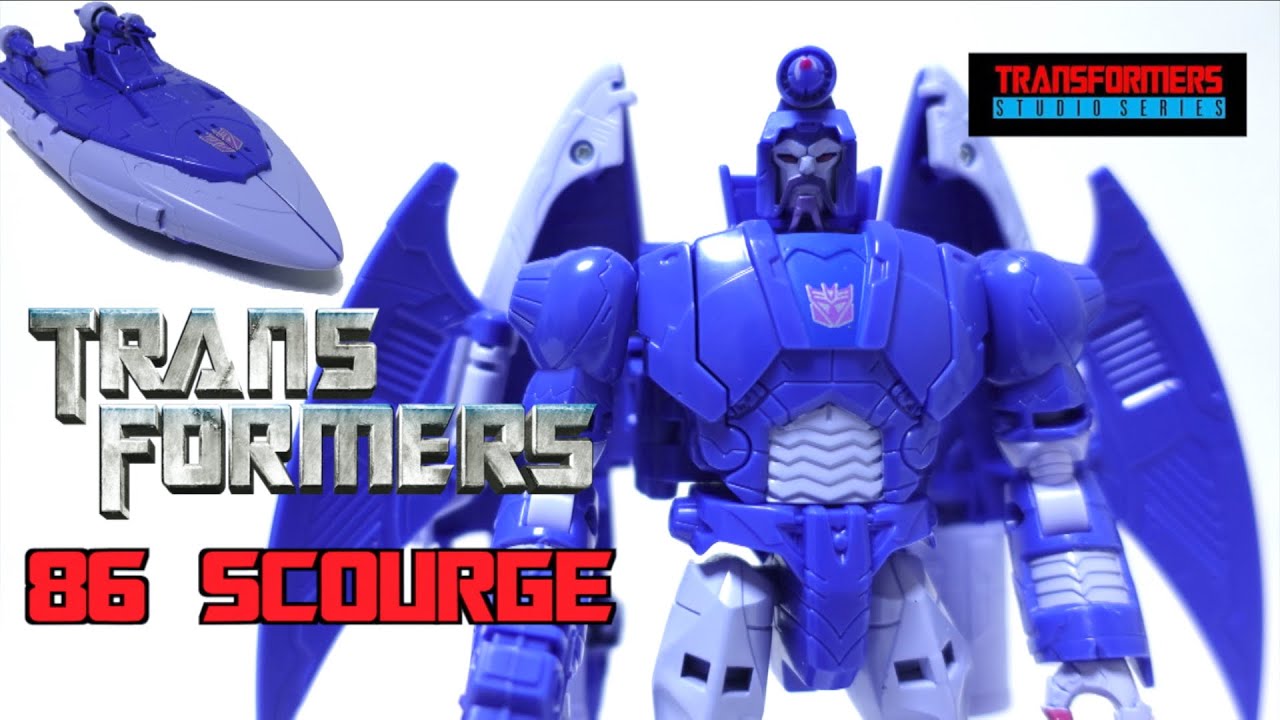 トランスフォーマー スタジオシリーズ Ss86 05 スカージ ヲタファの変形レビュー Transformers Studio Series Scourge Youtube
